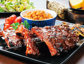 美式BBQ烤肋排
