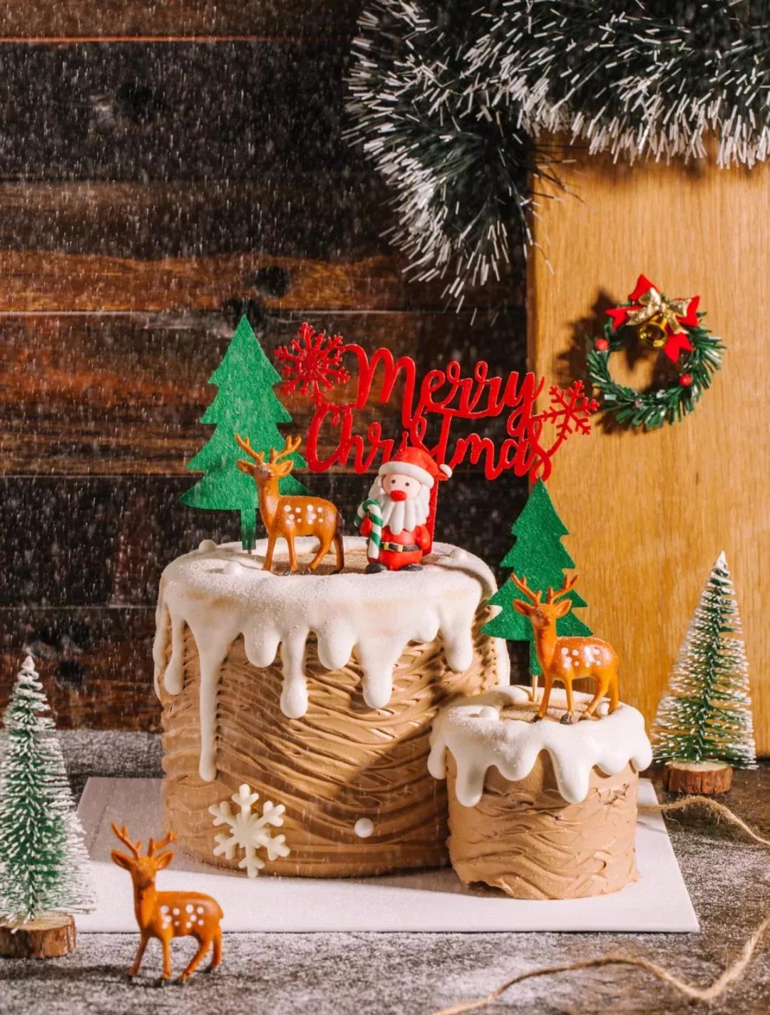 今年第一颗圣诞堆堆蛋糕树，提前学会过圣诞啦 - 哔哩哔哩